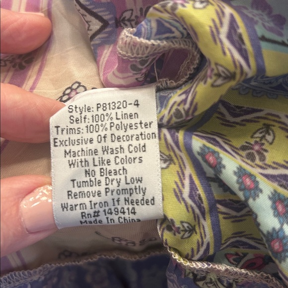 Johnny Was Franco Zeline Maxi Dress NWT - Picture 7 of 9